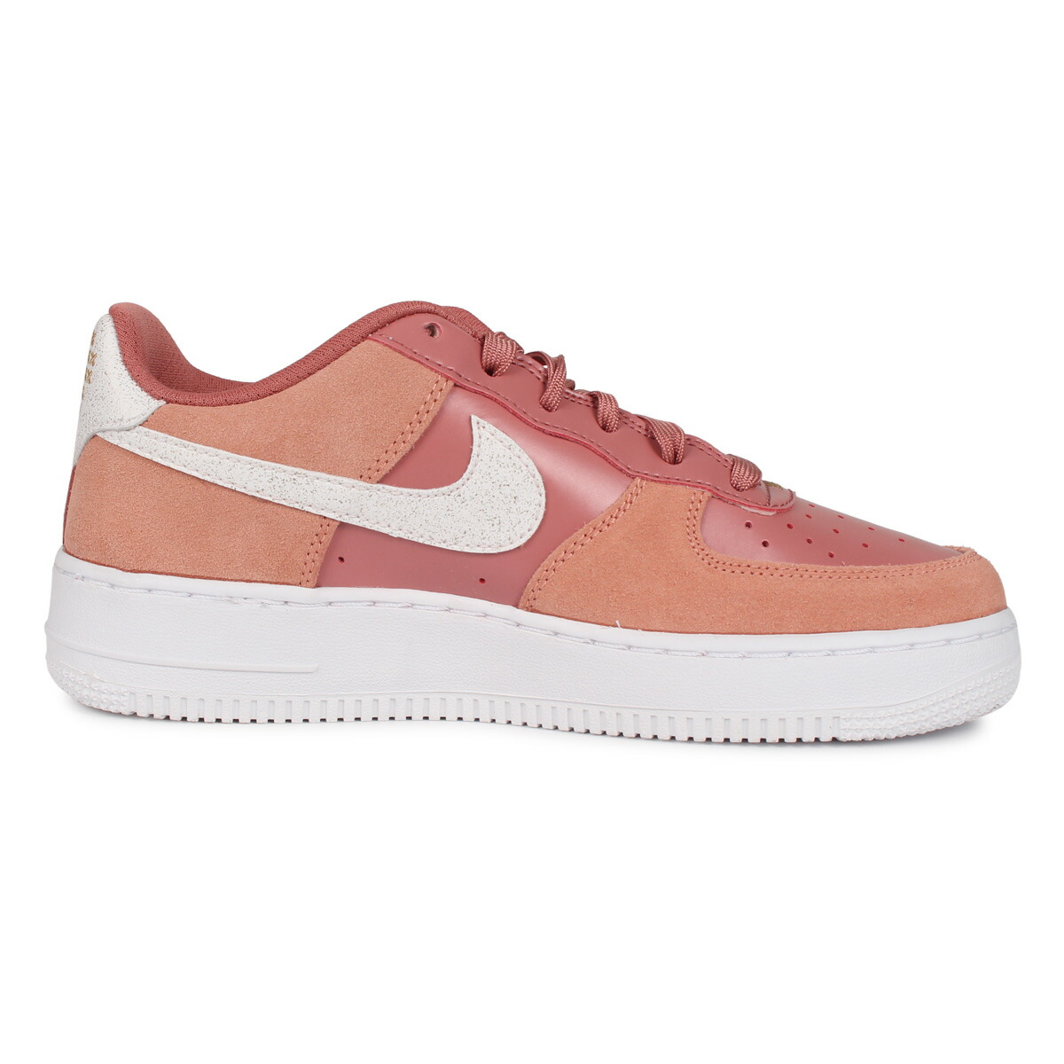 楽天市場 ナイキ Nike エアフォース1 スニーカー レディース Air Force 1 Lv8 Gs Valentines Day ピンク Cd7407 600 Allsports