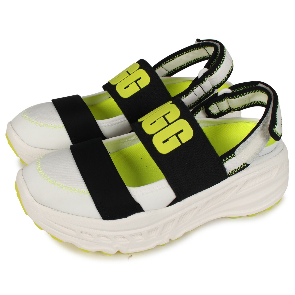 人気激安 ランナー スリングバック スニーカー アグ Runner Slingback Ugg レディース 白 ホワイト Zzz Ugg Wyl Spmau Ac In