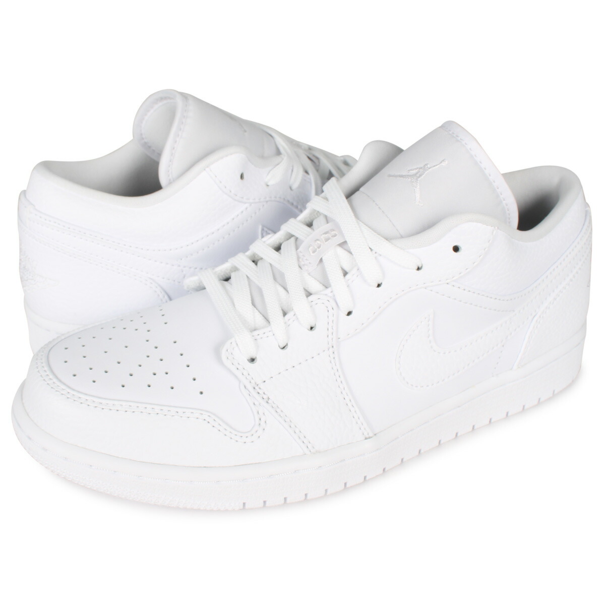 ナイキ Nike 体ジョーダン1 スニーカー メンズ Air Jordan 1 Low 毛唐人 白いこと 130 Lemans Tech