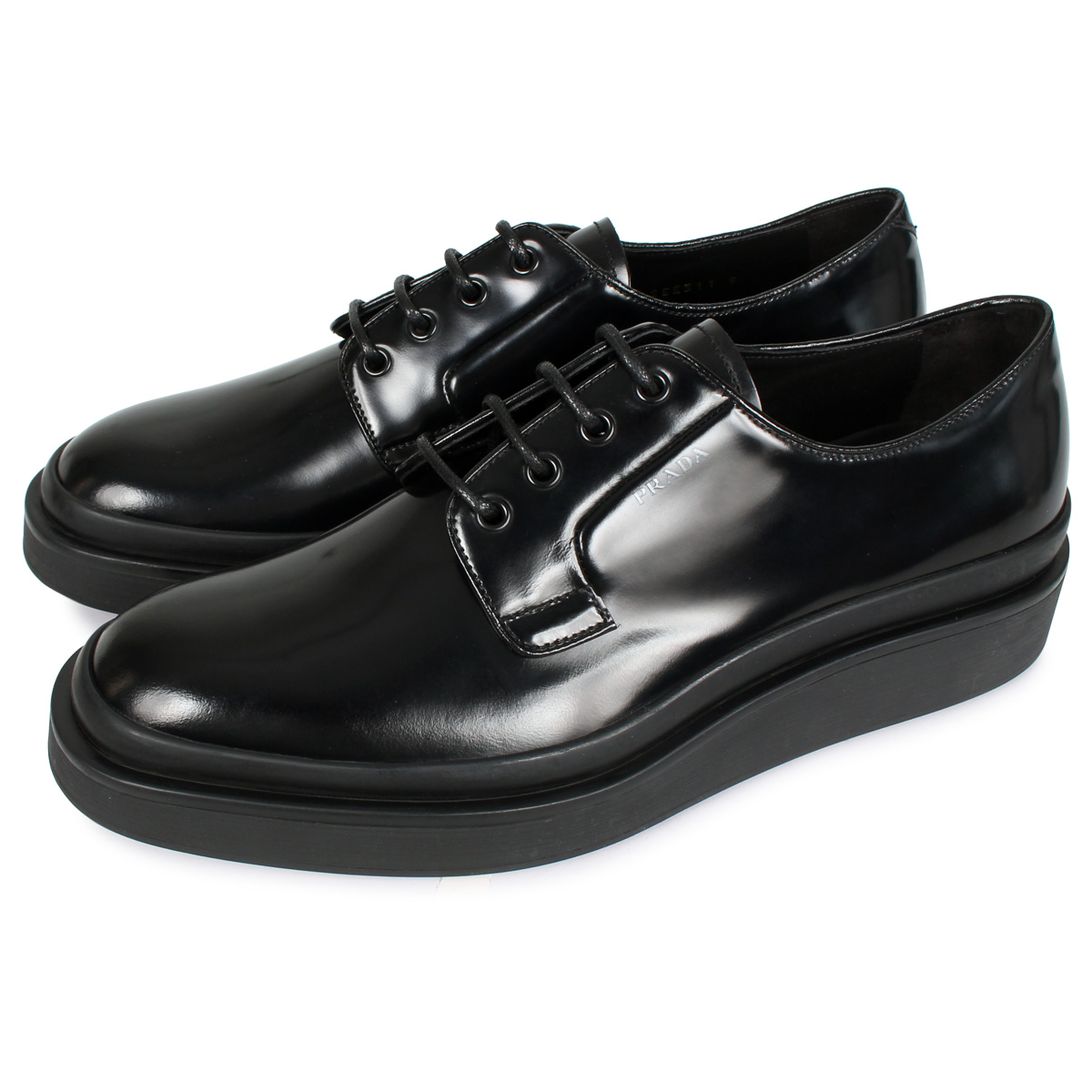 国内正規総代理店アイテム PRADA HIGH SOLE LACE UP プラダ シューズ