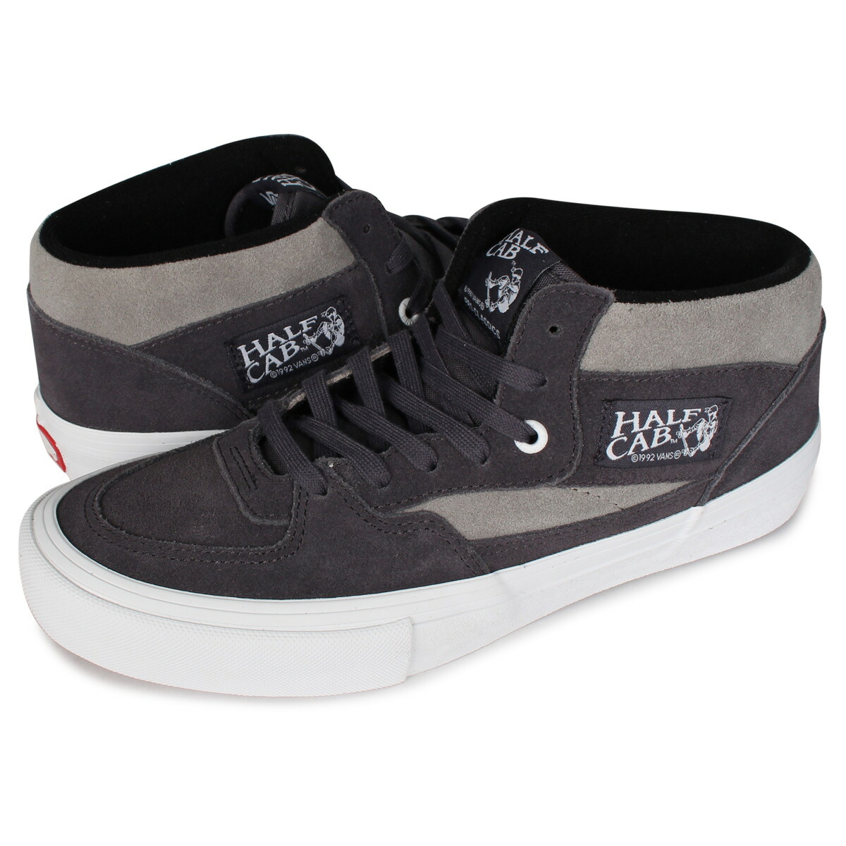 他店圧倒価格 最安値に挑戦 Vans Half Cab Pro ヴァンズ ハーフキャブ プロ スニーカー メンズ レディース バンズ グレー Vn0a38cpw7v 最新コレックション Kankjute In