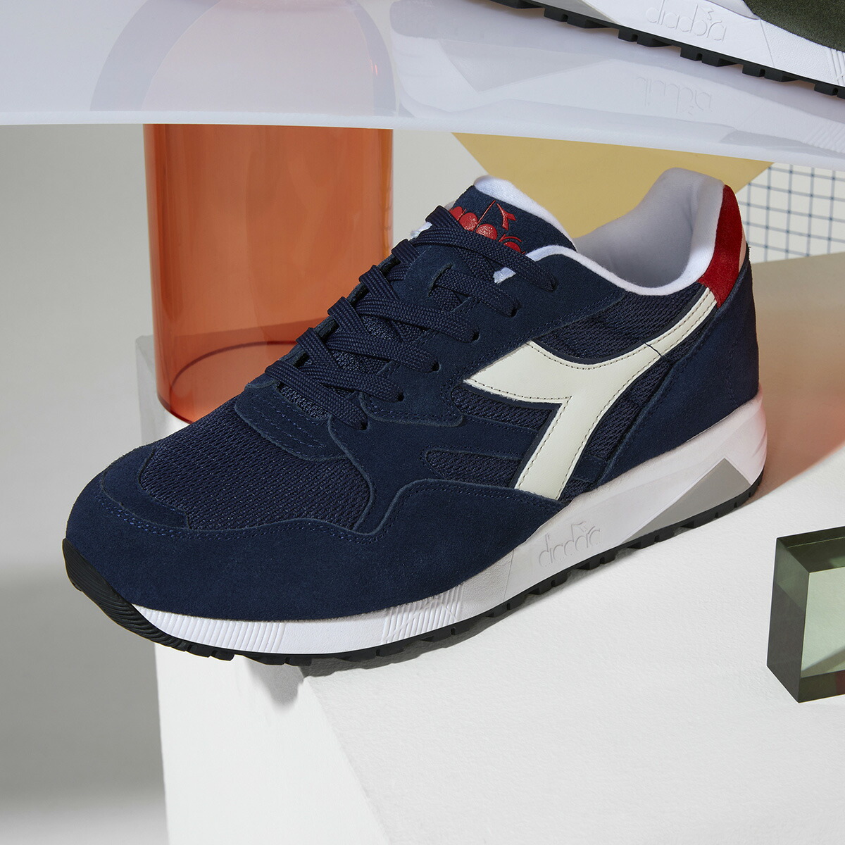 楽天市場 Diadora N902 S ディアドラ スニーカー メンズ ネイビー 0031 Allsports