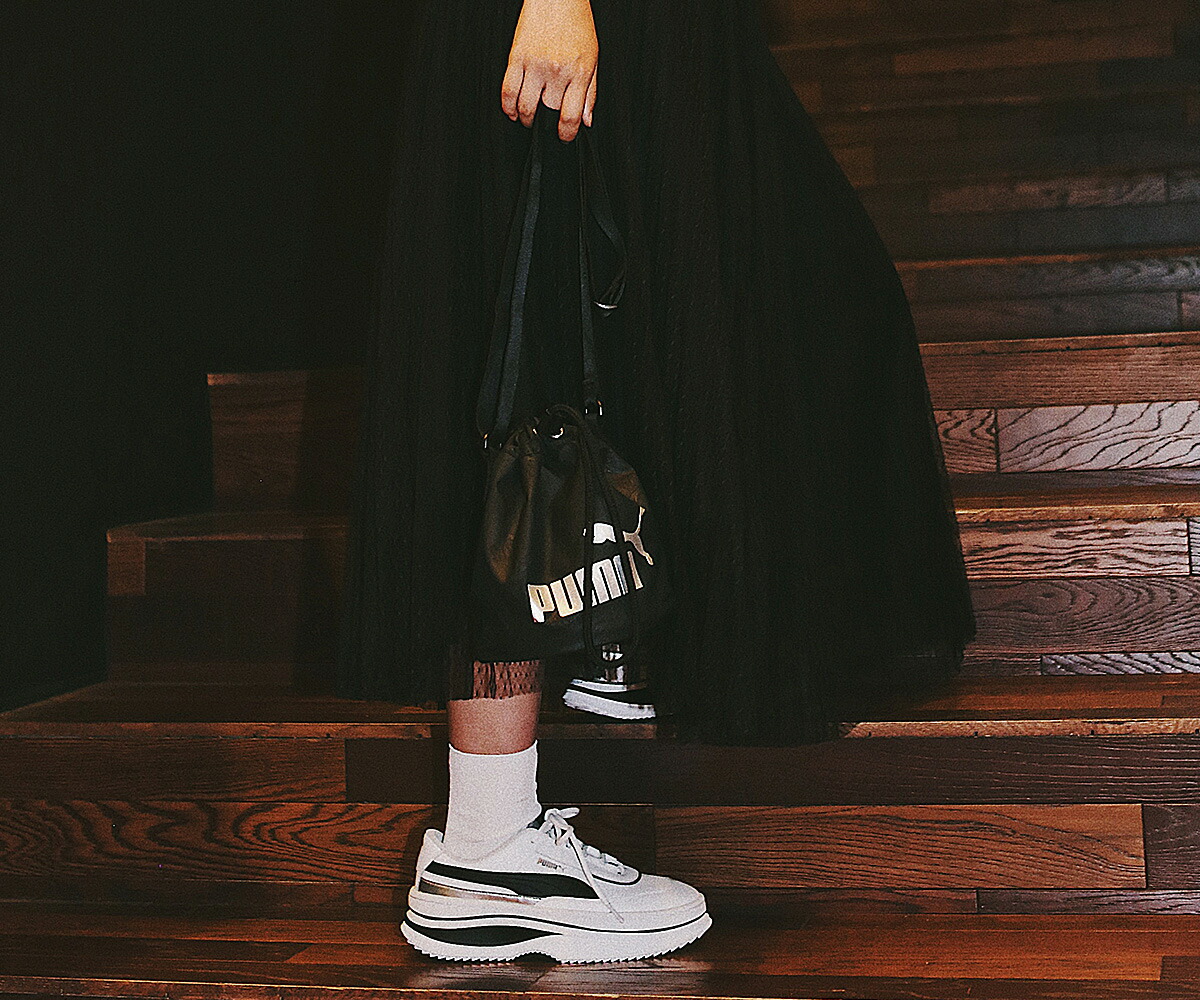 楽天市場 Puma Deva Mono Pop プーマ デバ モノ ポップ スニーカー レディース 厚底 ホワイト 白 Allsports