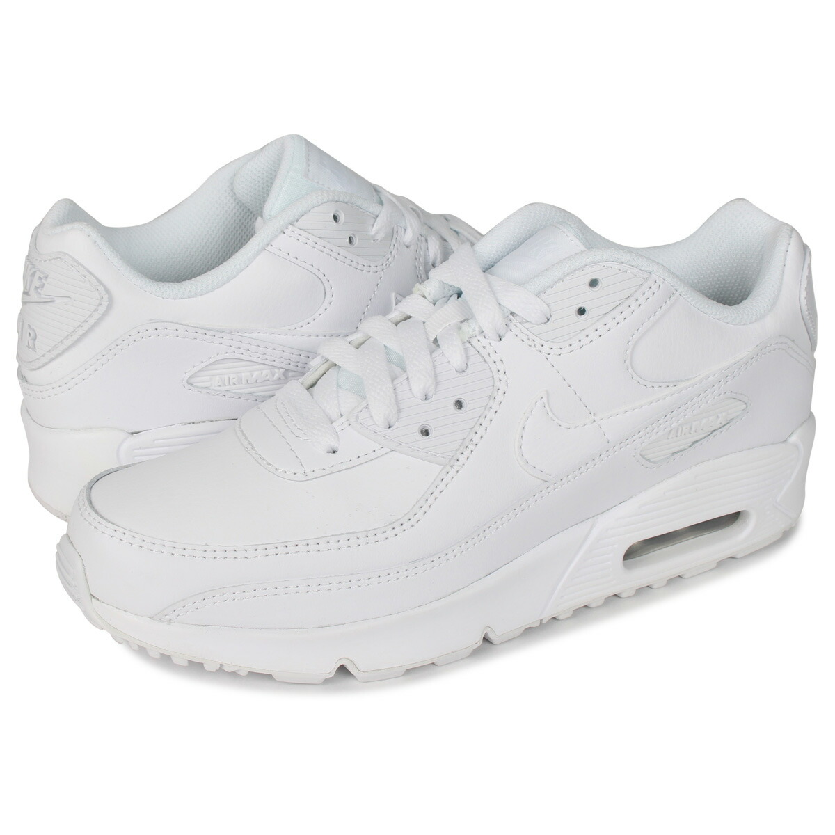 楽天市場 ナイキ Nike エアマックス90 スニーカー レディース Air Max 90 Leather Gs ホワイト 白 Cd6864 100 9 25 新入荷 Allsports