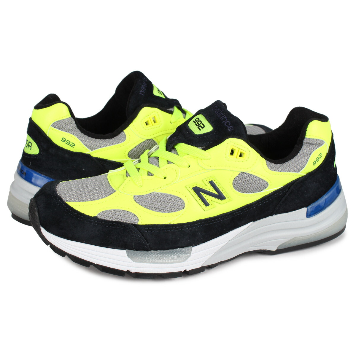 楽天市場 最大1000円offクーポン New Balance M992af ニューバランス 992 スニーカー メンズ Dワイズ Made In Usa イエロー Goods Lab