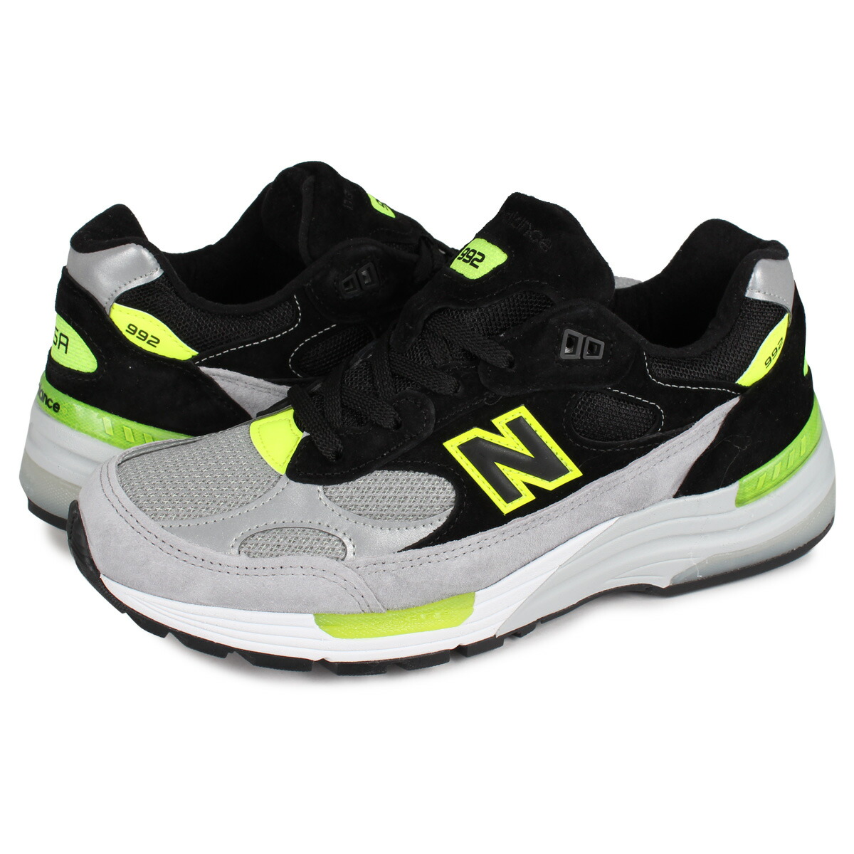 楽天市場 最大1000円offクーポン New Balance M992tq ニューバランス 992 スニーカー メンズ Dワイズ Made In Usa ブラック 黒 Allsports