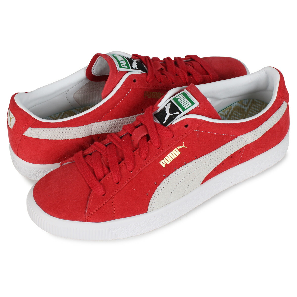 驚きの値段 楽天市場 最大1000円offクーポン Puma Suede Vintage プーマ スウェード ヴィンテージ スニーカー メンズ レディース スエード レッド 06 Allsports 全品送料無料 Fusionhouses Com