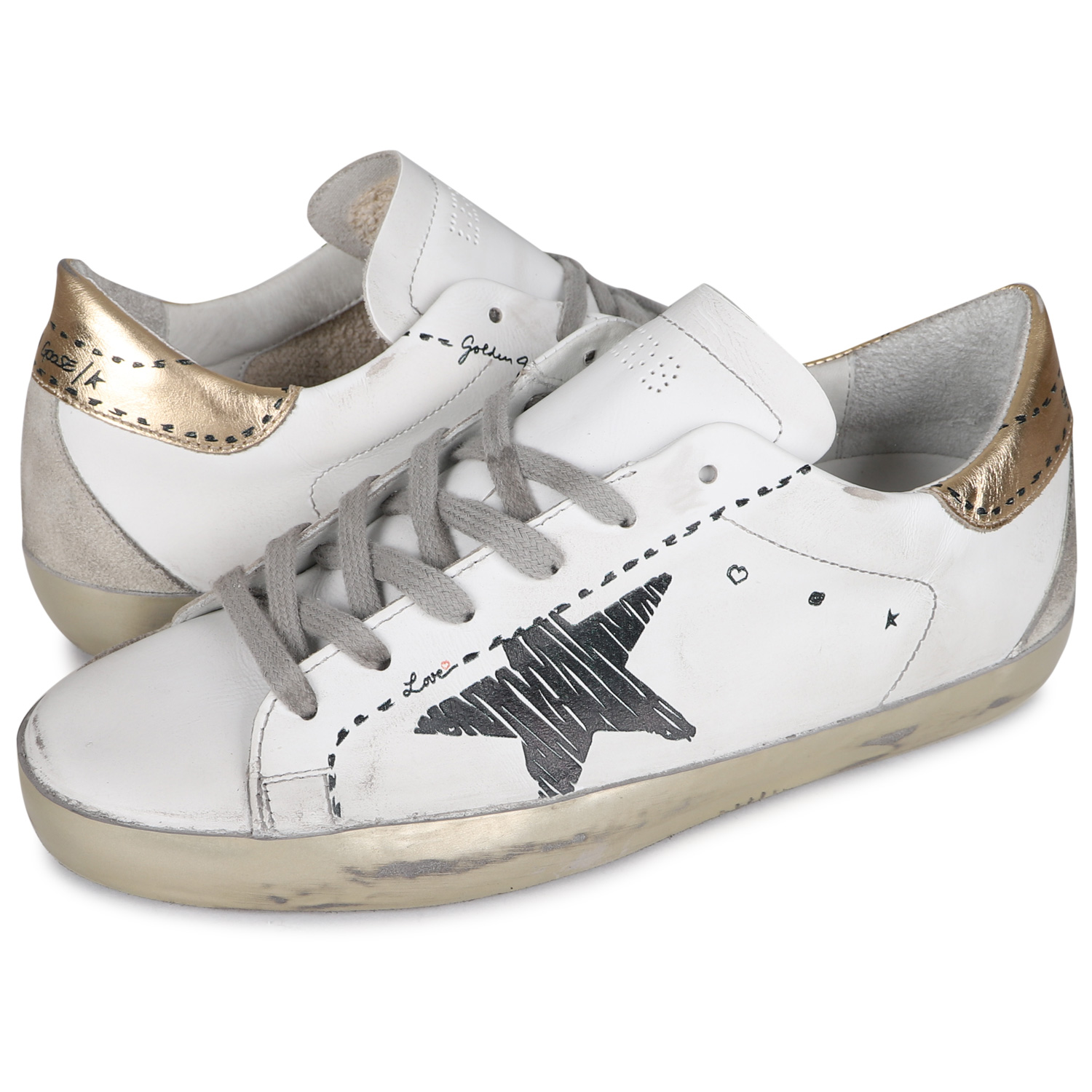 Golden Goose SUPERSTAR ホワイト レディース スニーカー 白