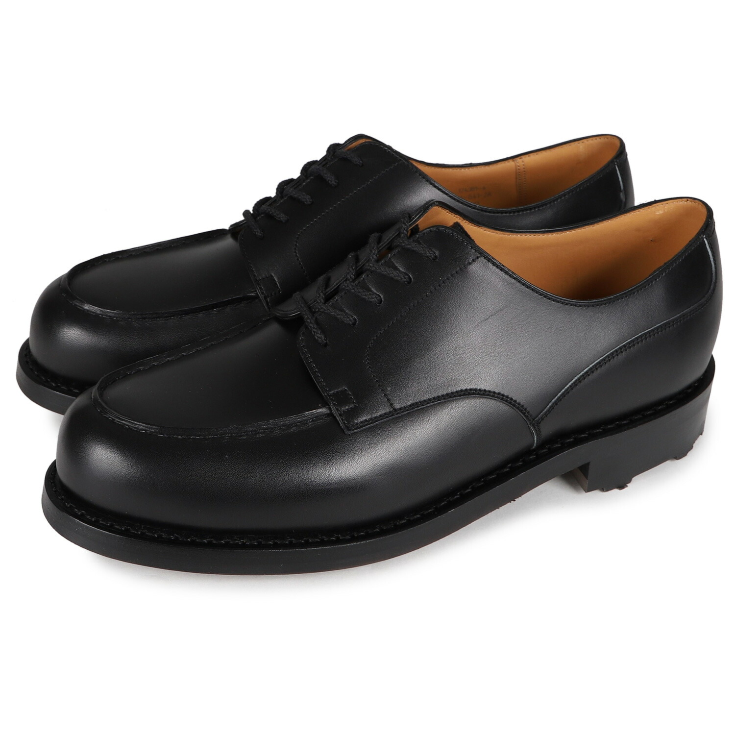 J.M. WESTON メンズ 靴 1141GFN6901D E DARK BROWN Men's Chestnut brown Leather Deck Derby – J.M. Weston
