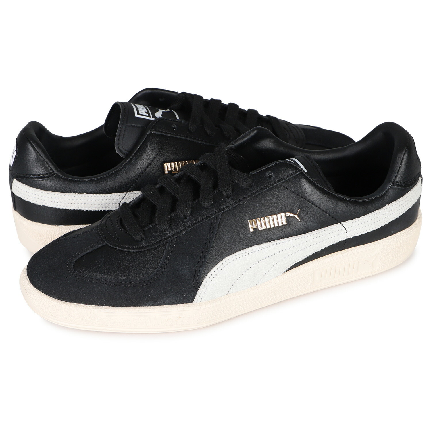 PUMA ARMY TRAINER プーマ スニーカー アーミートレーナー メンズ ブラック 黒 386607-02