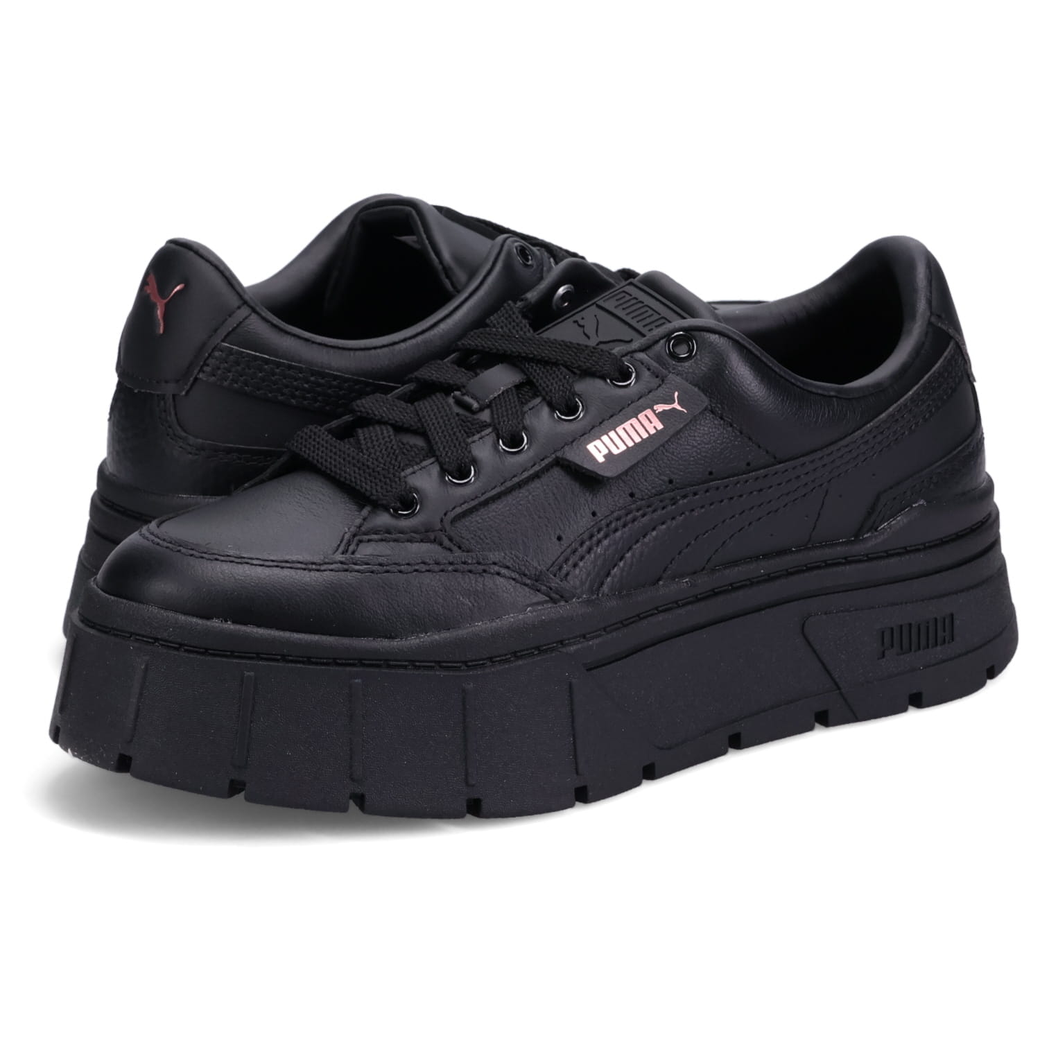 楽天市場】PUMA MAYZE STACK LEATHER WMNS プーマ スニーカー メイズ