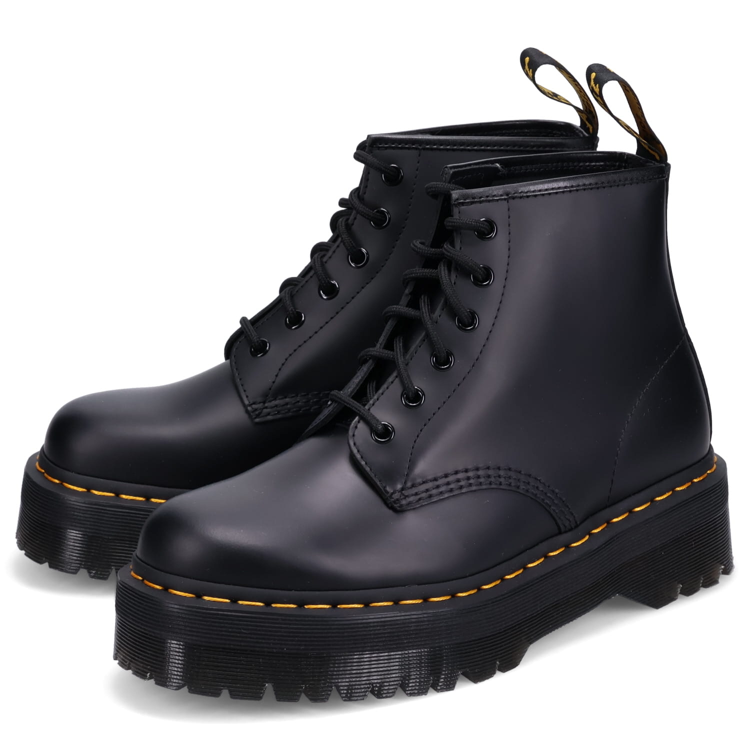 ドクターマーチン◆101 BEX スムースレザー アンクルブーツ◇黒 Dr.Martens ドクターマーチン 101 6ホール ブーツ ベックス