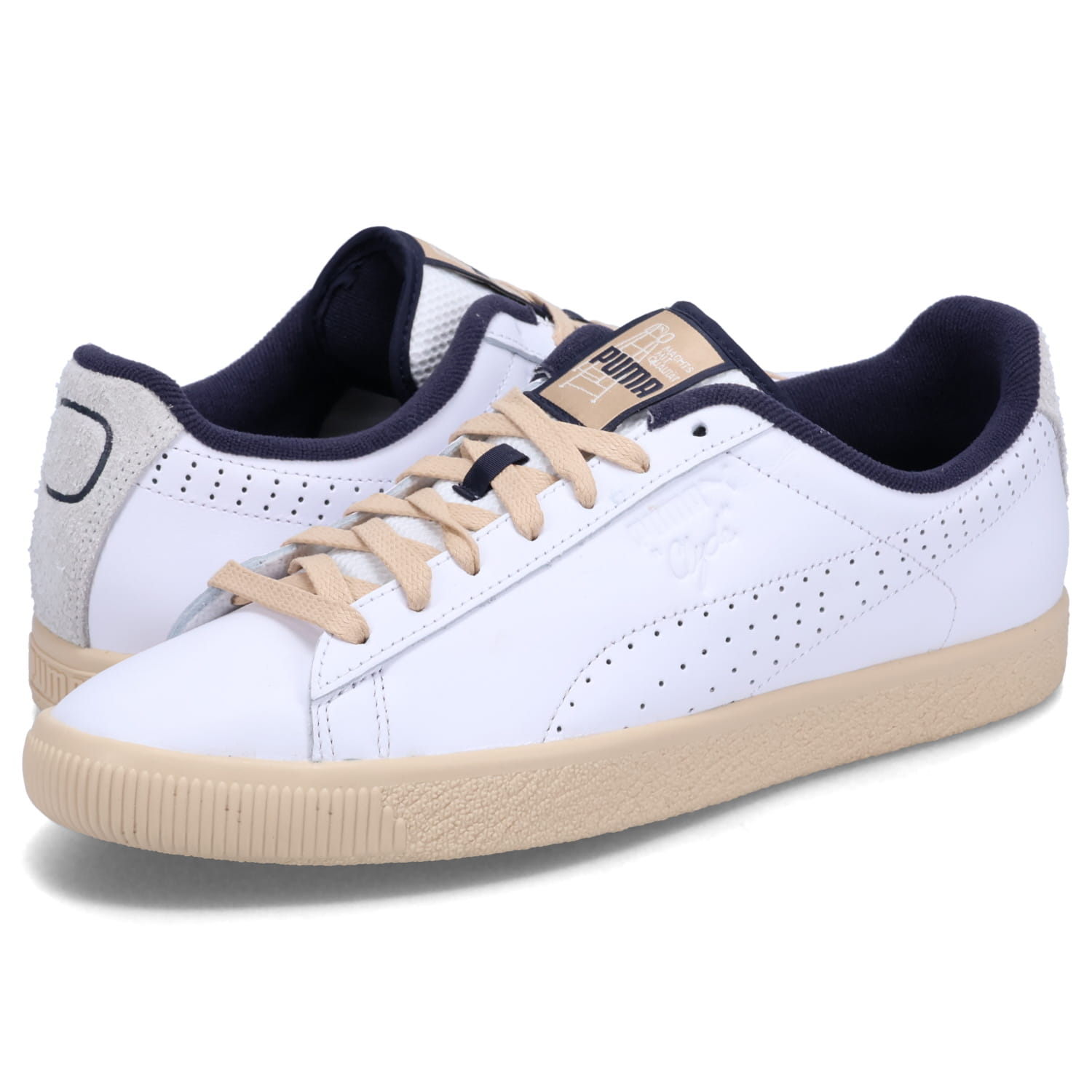 【楽天市場】PUMA CLYDE SERVICE LINE プーマ スニーカー クライド サービス ライン メンズ ホワイト 白 393088 ...