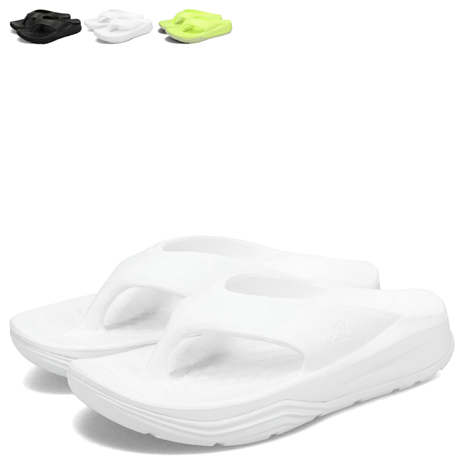 THE NORTH FACE RE-ACTIV FLIP ノースフェイス サンダル トングサンダル レアクティブ フリップ メンズ レディース 厚底 ブラック ホワイト イエロー 黒 白 NF52353