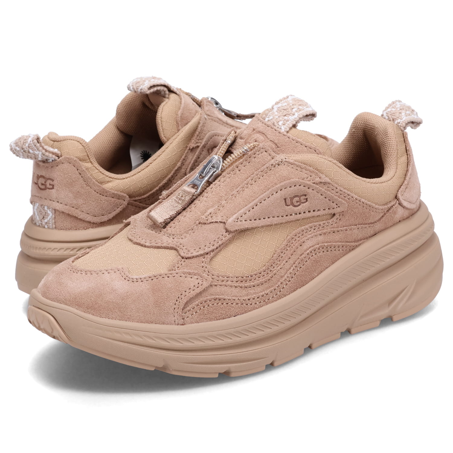 アグ ジップスニーカー 靴 厚底 CA805 ZIP UGG レディース23.5 UGG Australia アグ ジップスニーカー 靴 厚底 ダッドスニーカー