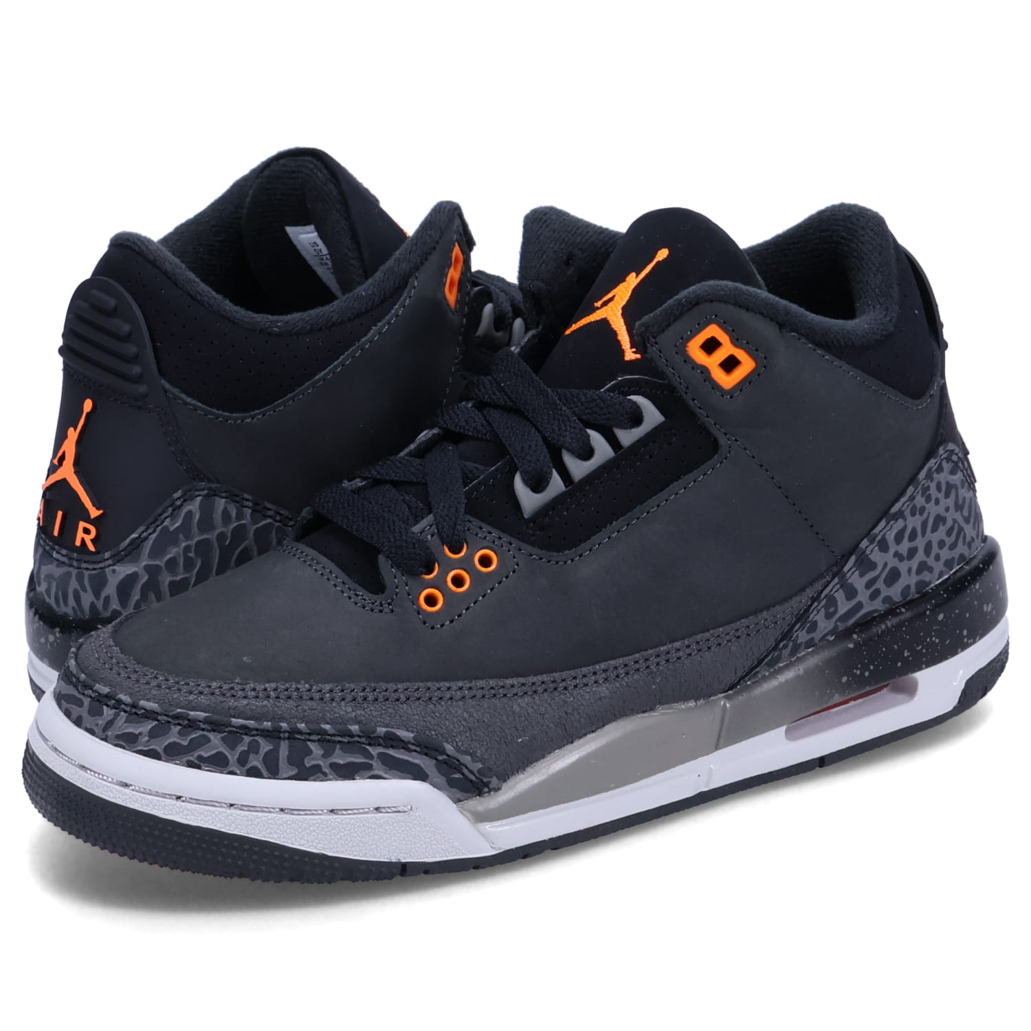 ナイキ NIKE エアジョーダン3 レトロ スニーカー レディース AIR JORDAN 3 RETRO GS ブラック 黒 DM0967-080 nike-dm0967-080_d.jpg