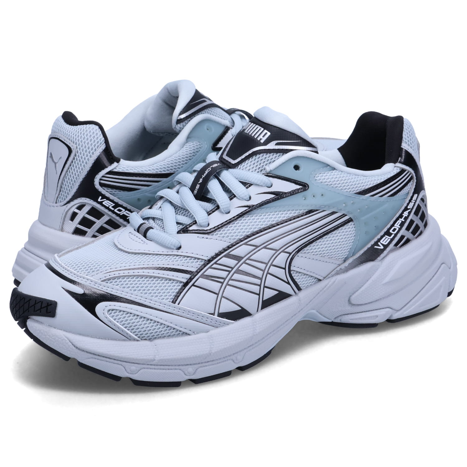 PUMA VELOPHASIS ALWAYS ON プーマ スニーカー ベロファシス オールウェイズ オン メンズ グレー 395908-03