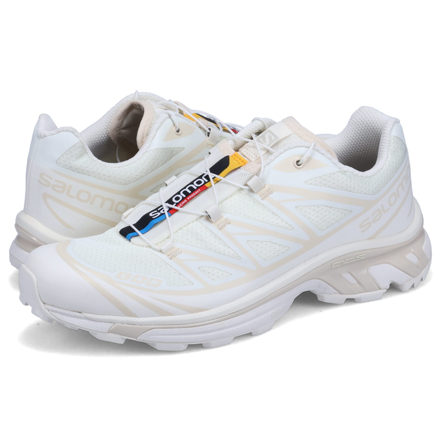 SALOMON XT-6 サロモン シューズ トレッキングシューズ スニーカー メンズ ホワイト 白 L47445300