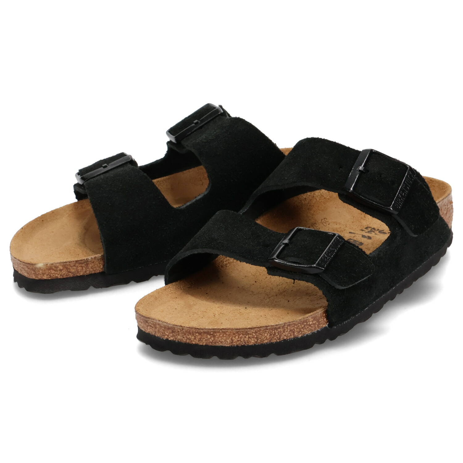 未使用品 ビルケンシュトックアリゾナ スエードブラック ナロー幅 ビルケンシュトック BIRKENSTOCK Arizona EVA 【ナロー幅