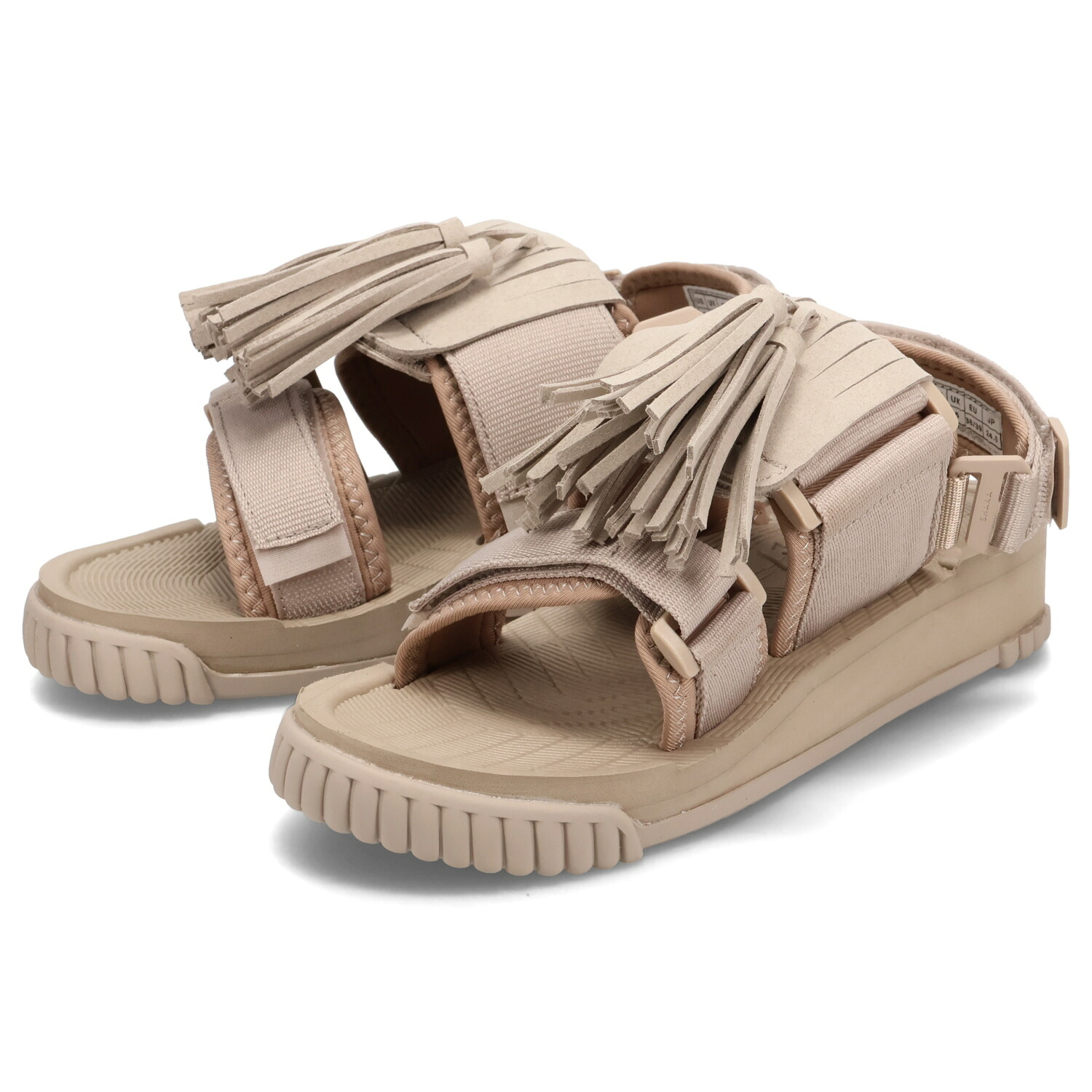 SHAKA WEEKENDER TASSEL シャカ サンダル スポーツサンダル ウィークエンダー タッセル レディース ベージュ SK-274｜ALLSPORTS