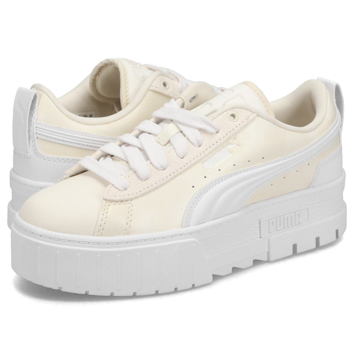 PUMA プーマ スニーカー メイズ レディース 厚底 MAYZE WV WNS ベージュ 398378 楽天市場】PUMA MAYZE WV WNS プーマ スニーカー メイズ レディース