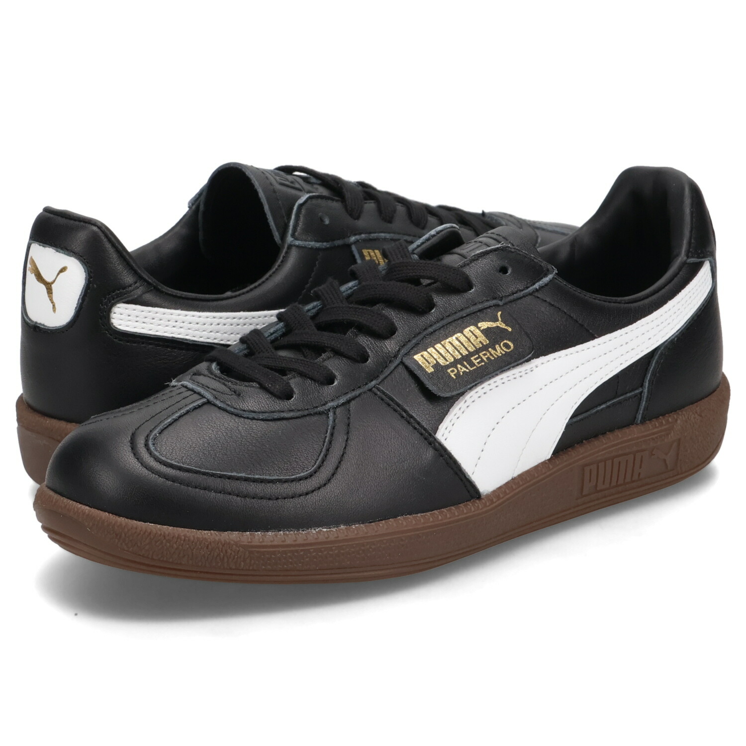 PUMA PALERMO LTH MIJ プーマ パレルモ レザー MIJ スニーカー メンズ レディース ブラック 黒 402384-01 12,487円