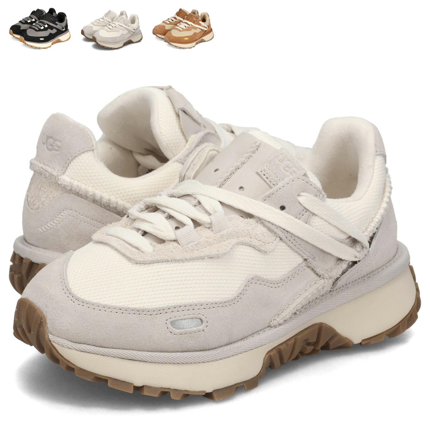【最大1000円OFFクーポン】 UGG RETROFI LOW アグ スニーカー レトロファイ ロー レディース ブラック ベージュ ブラウン 黒 1167491｜ALLSPORTS