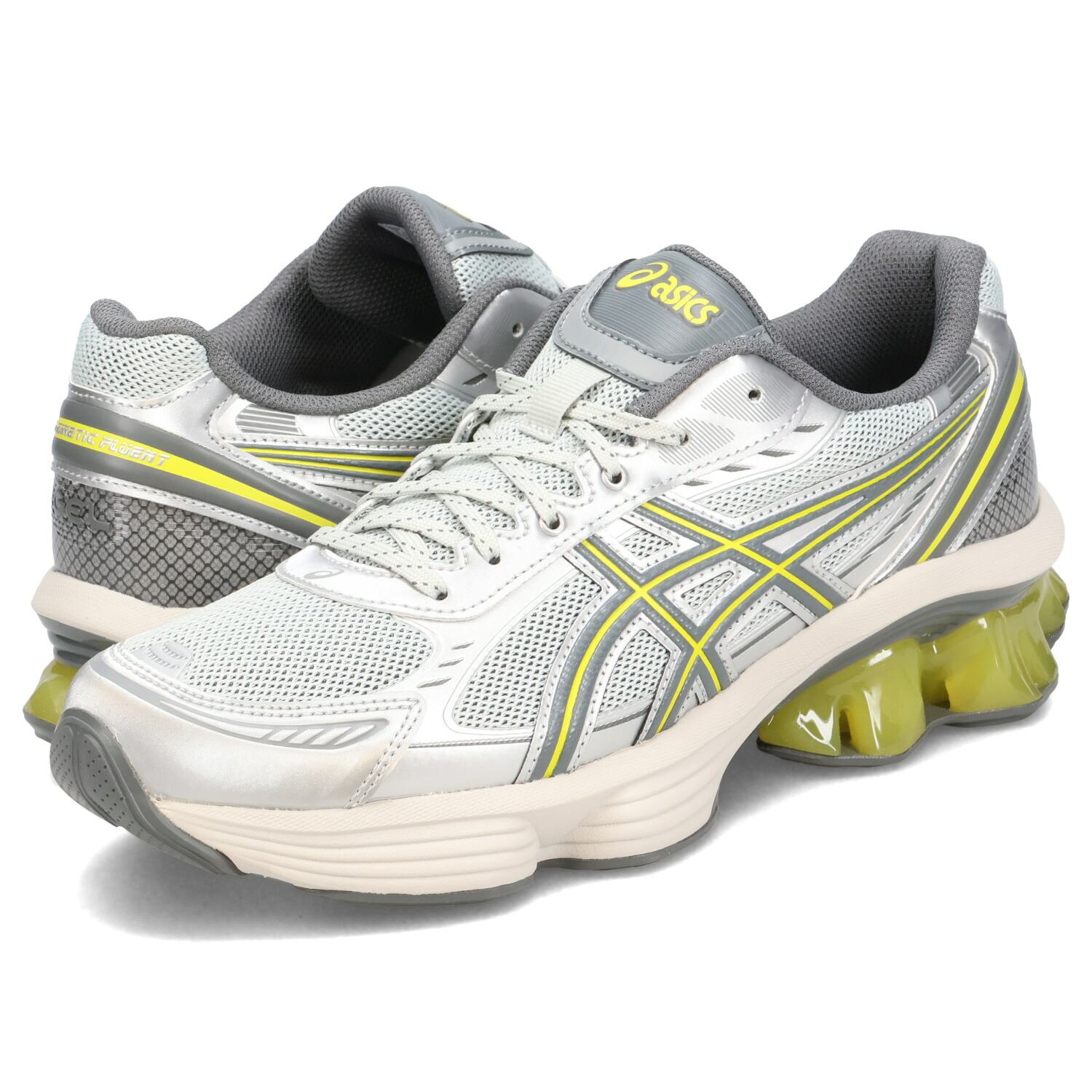 【最大1000円OFFクーポン】 asics GEL-KINETIC FLUENT アシックス スニーカー ゲル キネティック フルーエント メンズ レディース グレー 1203A591-020｜ALLSPORTS