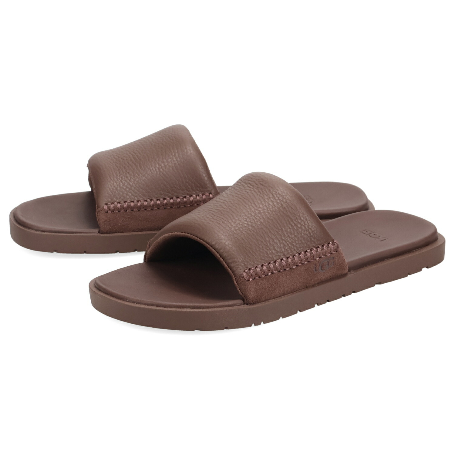 UGG SEASIDE II SLIDE アグ シーサイド 2 スライド サンダル スライドサンダル メンズ ブラウン 1166593