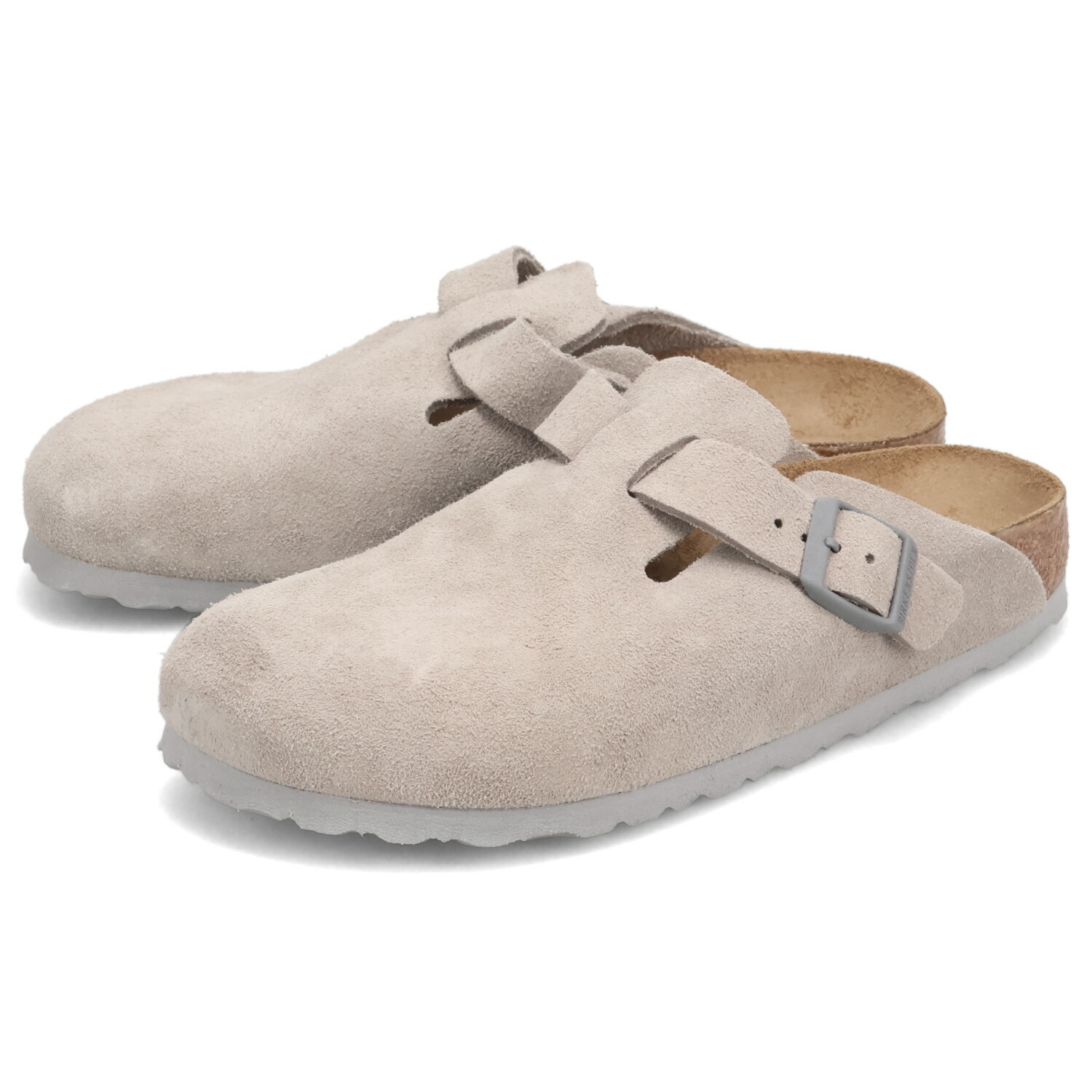 BIRKENSTOCK BOSTON LEVE ビルケンシュトック ボストン サンダル コンフォートサンダル レディース 細幅 グレー 1027751 母の日