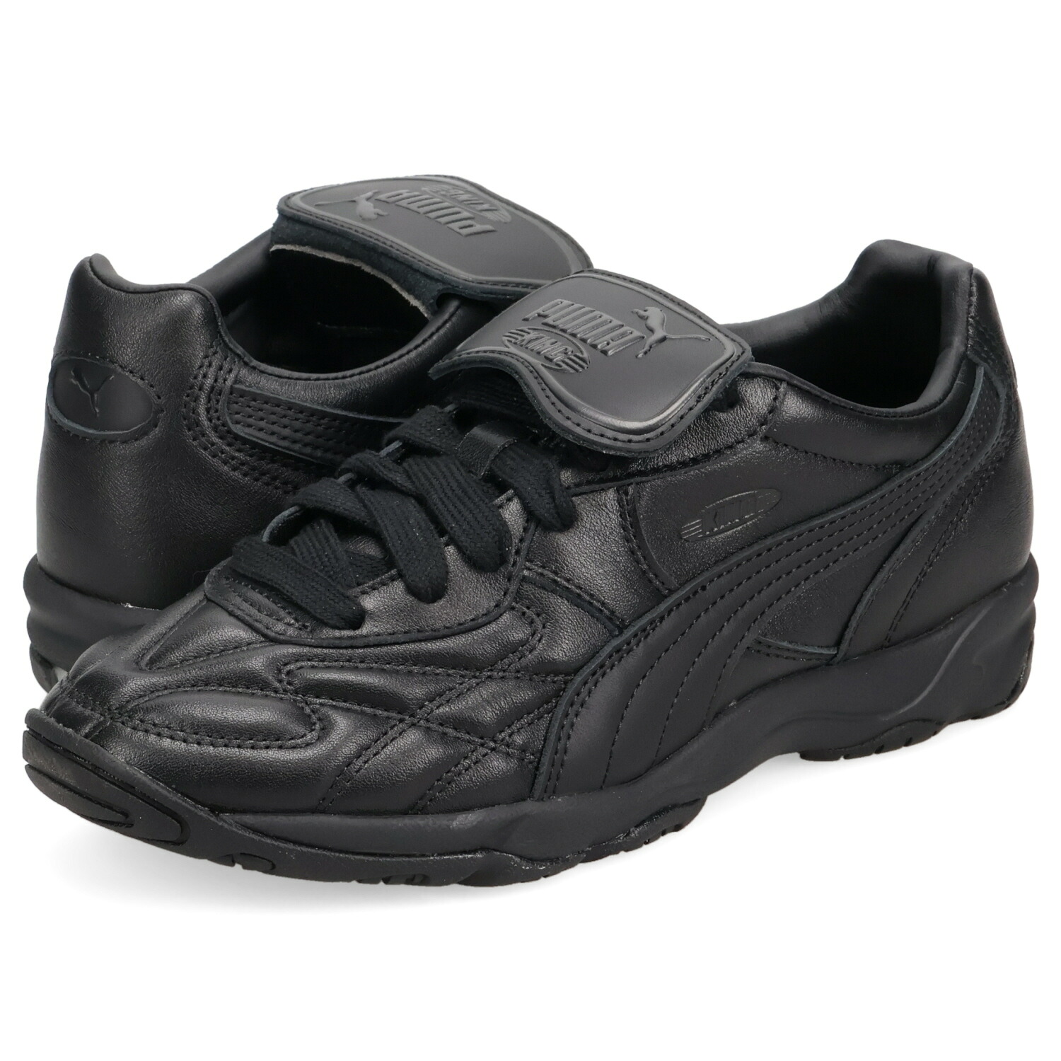 PUMA KING INDOOR ピューマ 第一人者 インドア スニーカー レディース 黒いこと 黒 401683