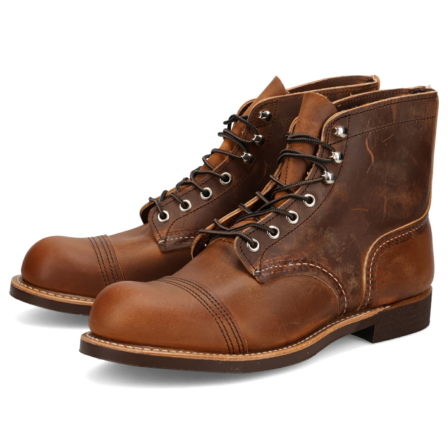RED WING IRON RANGER レッドウィング アイアンレンジャー ブーツ メンズ Dワイズ USA製 ブラウン 8085