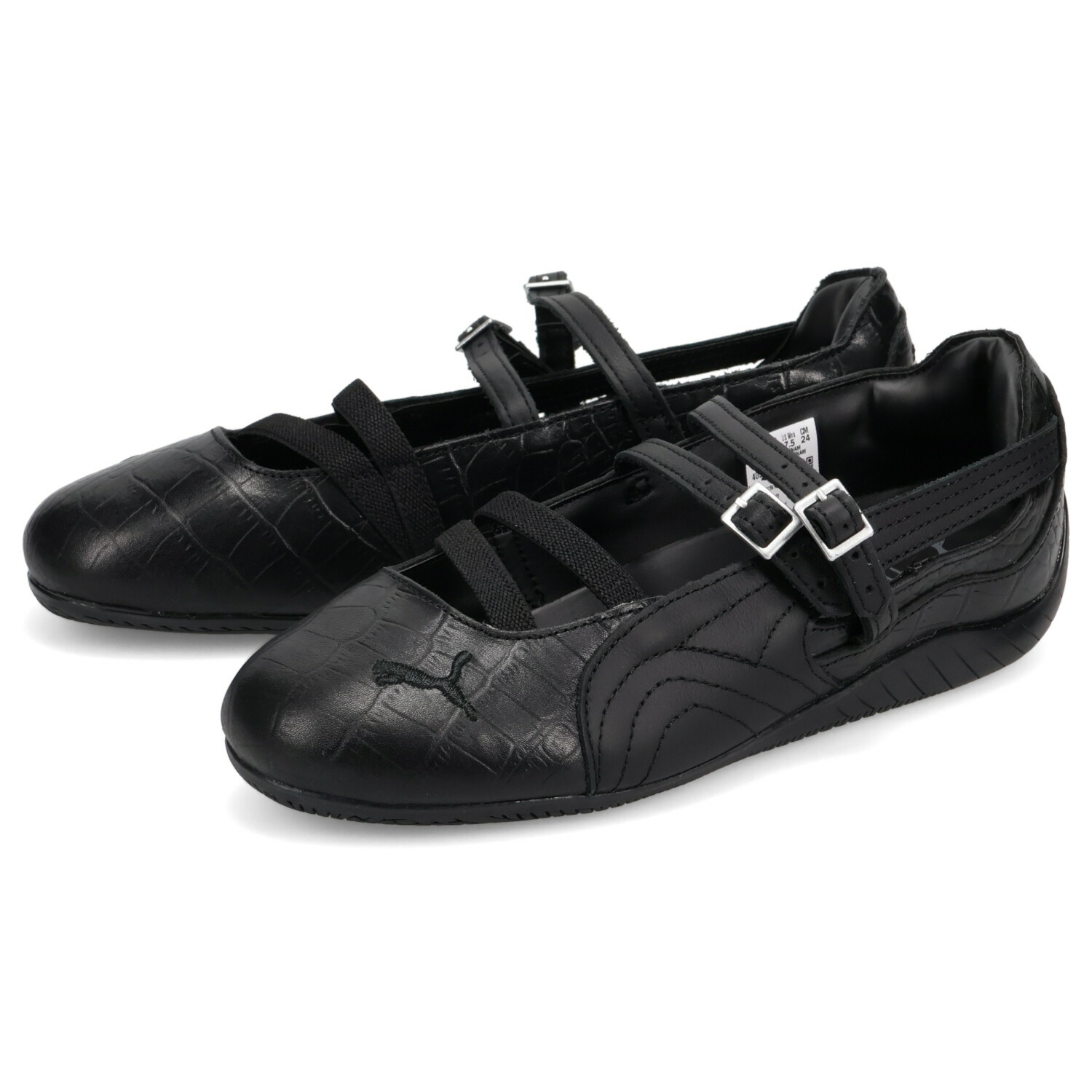PUMA SPEEDCAT BALLET CROC プーマ スピードキャット バレエ クロック スニーカー レディース ブラック 黒 405327 母の日
