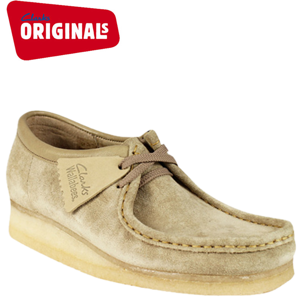 clarks wallabees sand