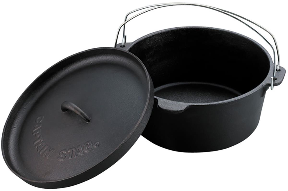 CAPTAIN STAG キャプテンスタッグ ダッチオーブン セット 〈30cm〉 キャンプ 調理 焚き火 器具 道具