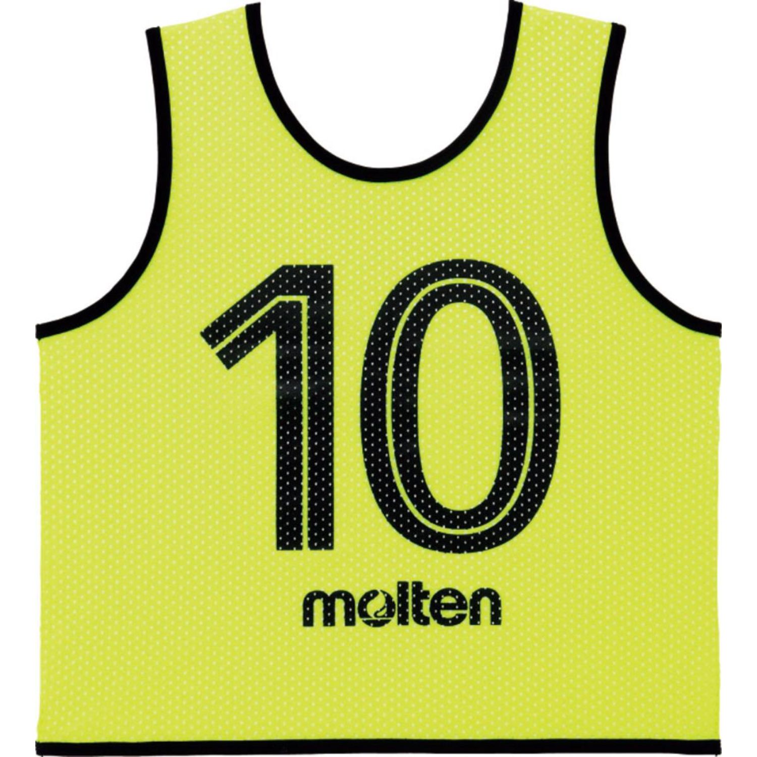 Molten モルテン ゲームベストGVジュニア10枚セット蛍光イエロー