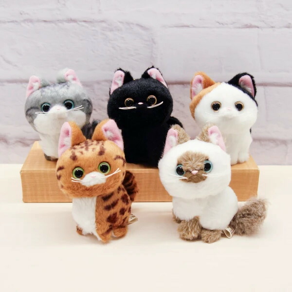 コリラックマキャット　ぬいぐるみ　マスコット　キーチェーン　ねこ　猫 リラックマ「コリラックマキャット」 グッズインフォメーション