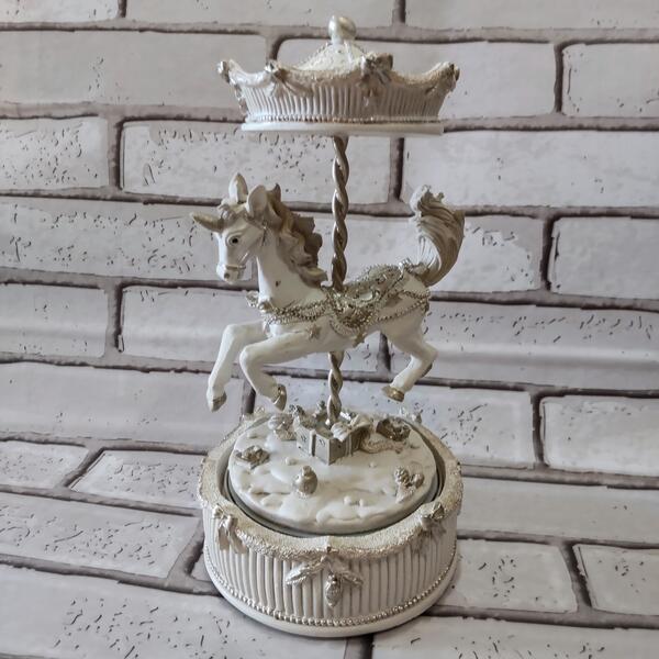 楽天市場】カルーセルユニコーンオルゴール 当店おススメ オシャレ