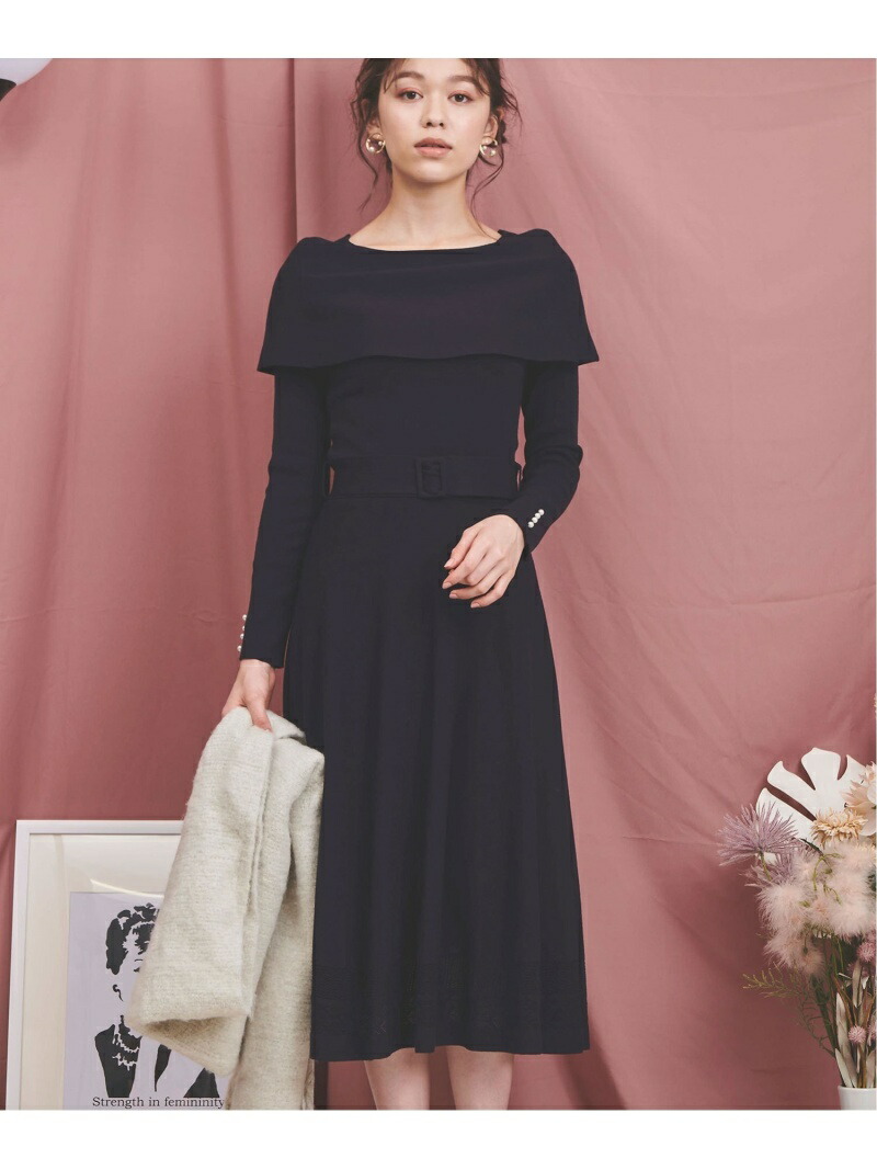 楽天市場 Sale 50 Off バーサカラーニットワンピース Noela ノエラ ワンピース ニットワンピース ネイビー ピンク レッド Rba E 送料無料 Rakuten Fashion Noela ノエラ