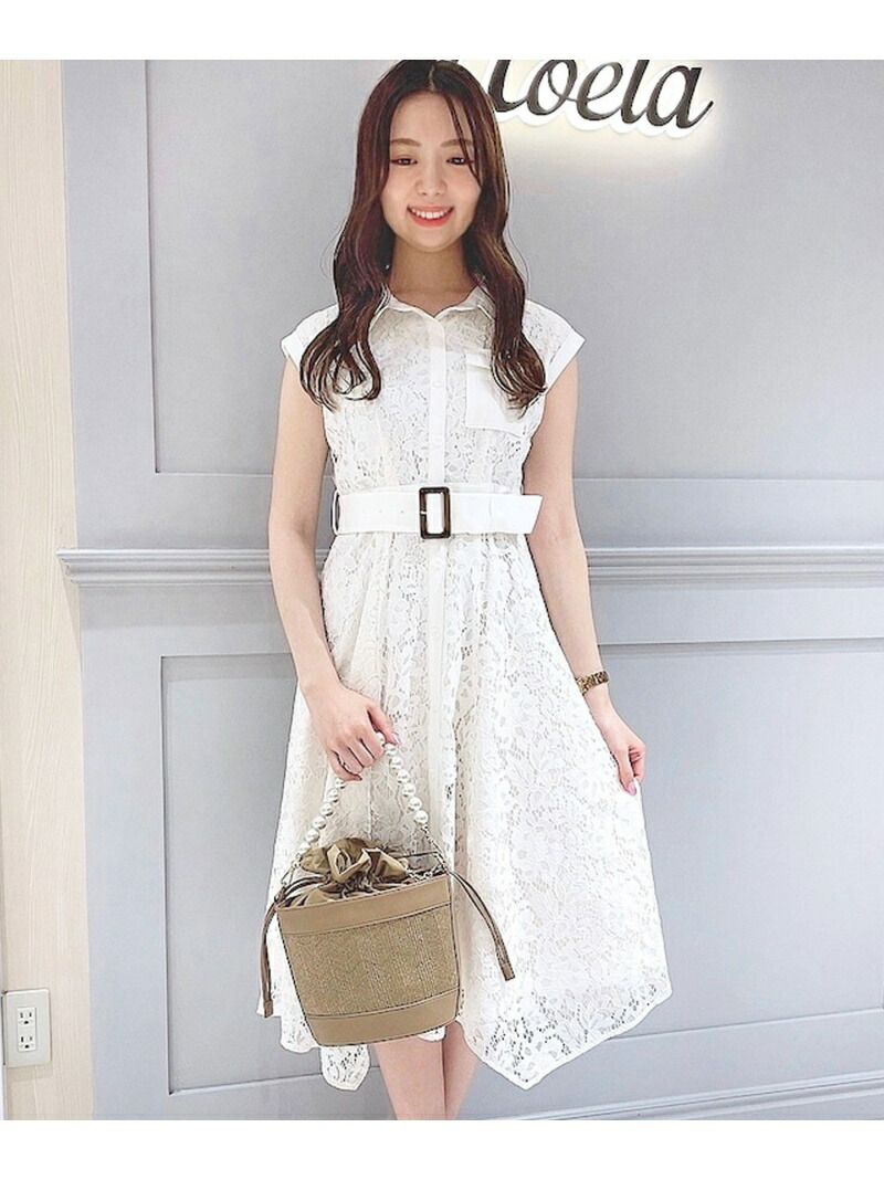 高質で安価 楽天市場 レースフレンチシャツワンピース Noela ノエラ ワンピース ノースリーブワンピース ホワイト ブルー パープル 先行予約 送料無料 Rakuten Fashion Noela ノエラ 在庫有 Fiker Org