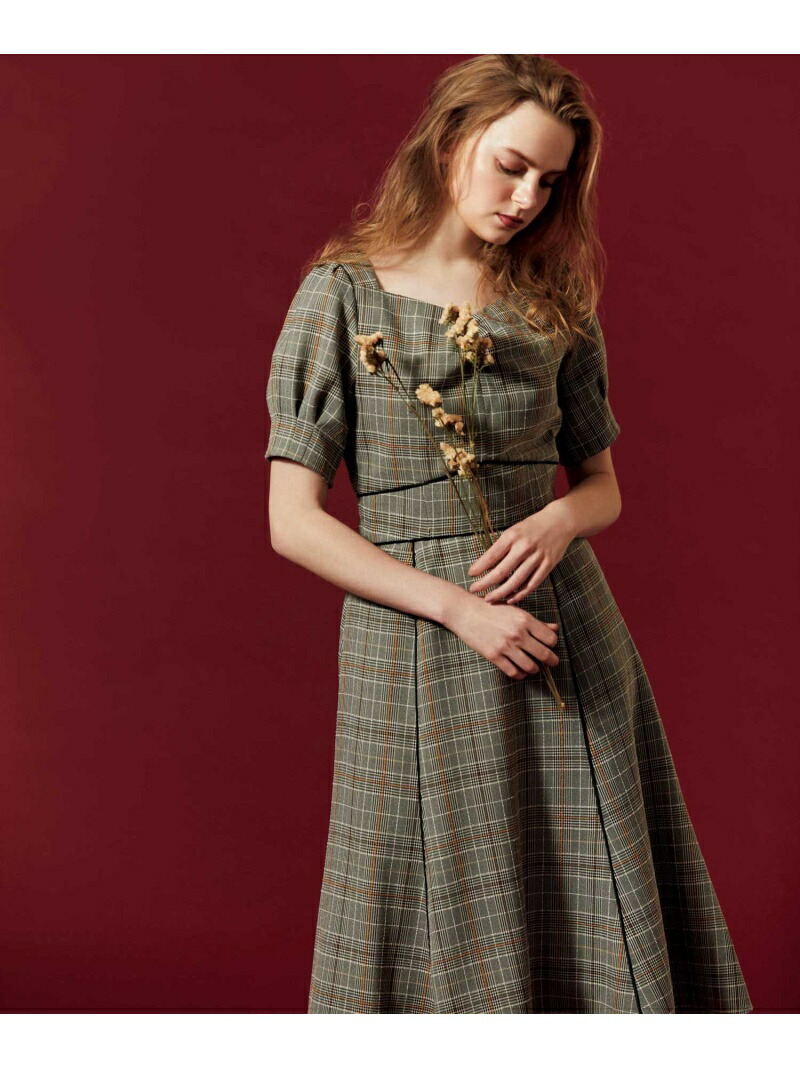 楽天市場 チェックセットアップ Noela ノエラ ワンピース ワンピースその他 ホワイト ブラック ベージュ 送料無料 Rakuten Fashion Noela ノエラ