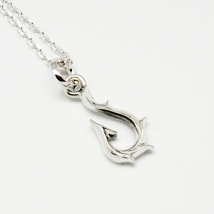 楽天市場 釣り針 シルバーネックレス チェーン付き フィッシュフック シルバー925 ネックレス ドラゴン 海 釣り 釣りガール ダイビング プレゼント メンズ レディース ペア 魚 日本製 Nogra 楽天市場店