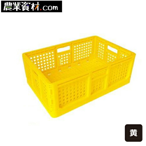 楽天市場】折りたたみBOX（オレンジ）10個セット オリコン