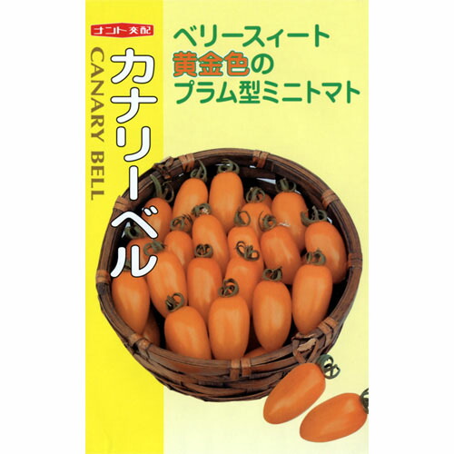 トマト 種 【 カナリーベル 種 500粒入り】[ミニトマトの種 販売] 【野菜種子 販売】 【10P20Sep14】