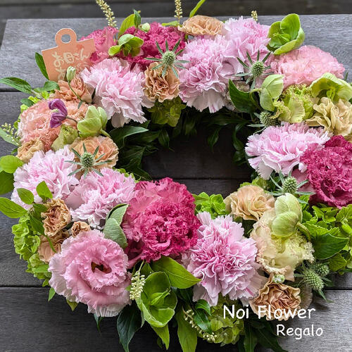 楽天市場】【送料無料】ハート型のフラワーリース寄せ植え「ビンカin