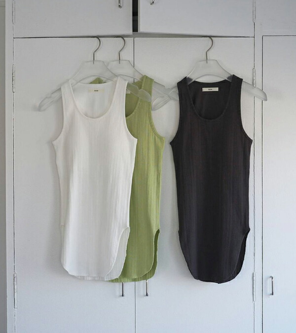アンヌーク anuke パディンリブタンクトップ Padin Rib Tanktop 62610609【id】