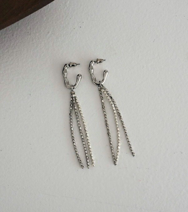 アンヌーク anuke ビーズフリンジピアス Beads Fringe Pierce 62610904【id】|イルビゾンテ正規取扱店 ノワ