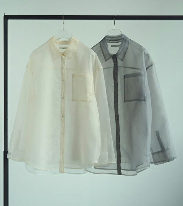 【新品タグ付き】Halfsleeve Shirts Combinaison 楽天市場】【SALE 30％OFF】anuke（アンヌーク）/Halfsleeve
