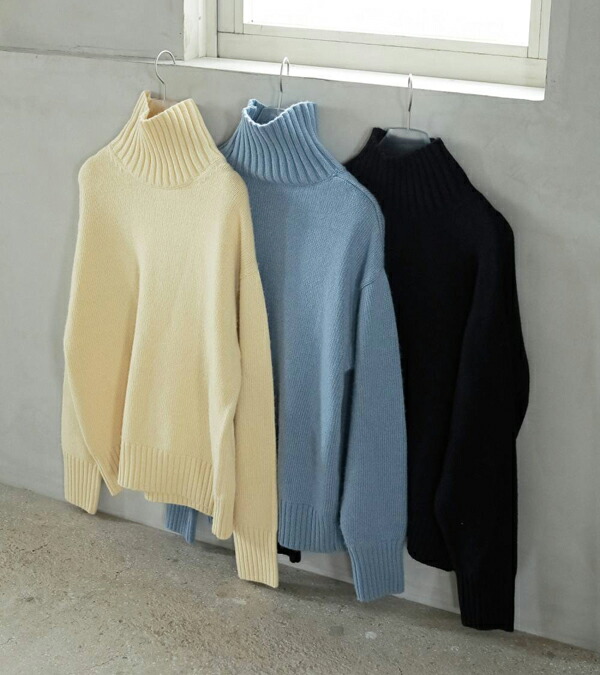 楽天市場】【即日出荷】anuke アンヌーク Wool Zip Knit 24秋冬
