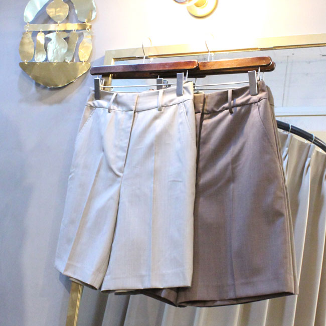 【s20】アンヌーク anuke センタープレスハーフパンツ Centerpress Half Pants【キャンセル返品交換不可】【let】【id】｜イルビゾンテ正規取扱店 ノワ 8,694円